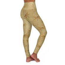 Load image into Gallery viewer, Dragonfly High Waisted Yoga Leggings - Lili White Creations 