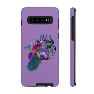 Peacock Floral Case Mate Tough Phone Cases - Lili White Creations 