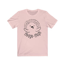 Load image into Gallery viewer, Hedge- Hugs Hedgehog Unisex Jersey Short Sleeve Tee - Lili White Creations 