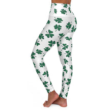 Load image into Gallery viewer, Shamrock High Waisted Yoga Leggings - Lili White Creations 