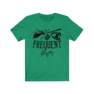 Frequent Flyer Witch Unisex Jersey Short Sleeve Tee