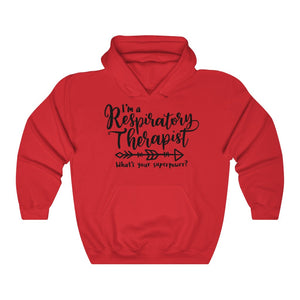 I'm a Respiratory Therapist. Whats your Superpower? Unisex Heavy Blend Hooded Sweatshirt - Lili White Creations 