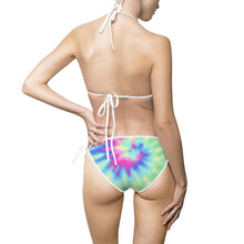 Load image into Gallery viewer, Pastel Tye Dye Women&#39;s Bikini Swimsuit - Lili White Creations 