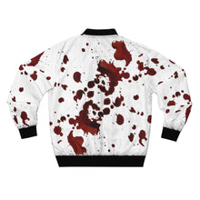 Load image into Gallery viewer, Blood Splatter AOP Bomber Jacket - Lili White Creations 