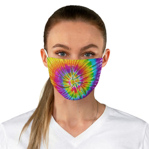 Tye Dye Fabric Face Mask - Lili White Creations 