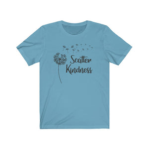 Scatter Kindness Dandelion Unisex Jersey Short Sleeve Tee - Lili White Creations 