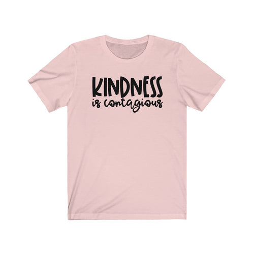 Kindness is Contagious Unisex Jersey Short Sleeve Tee - Lili White Creations 