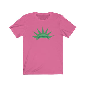 Statue Of Liberty Crown Unisex Jersey Short Sleeve Tee - Lili White Creations 