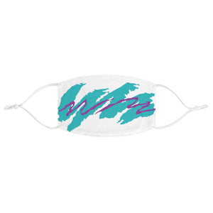 90s Solo Jazz Cup Design Fabric Face Mask - Lili White Creations 