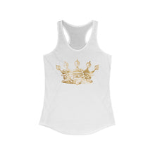 Load image into Gallery viewer, Golden Crown Women&#39;s Ideal Racerback Tank Top - Lili White Creations 