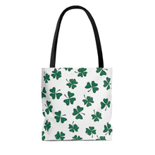 Load image into Gallery viewer, Shamrock AOP Tote Bag - Lili White Creations 