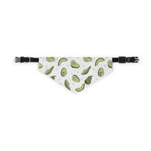 Load image into Gallery viewer, Avocado Print Pet Bandana Collar - Lili White Creations 