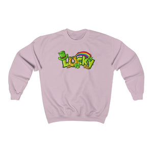 Lucky St, Patrick's Day Unisex Heavy Blend™ Crewneck Sweatshirt - Lili White Creations 