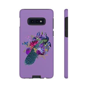 Peacock Floral Case Mate Tough Phone Cases - Lili White Creations 