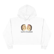 Load image into Gallery viewer, Let&#39;s Cuddle Hedgehog Crop Hoodie - Lili White Creations 