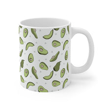 Load image into Gallery viewer, Avocado Print Mug 11oz - Lili White Creations 