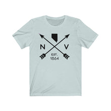 Load image into Gallery viewer, Nevada State Arrows Est. 1864 Unisex Heavy Cotton Tee - Lili White Creations 