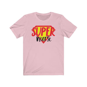 Super Nurse Unisex Jersey Short Sleeve Tee - Lili White Creations 