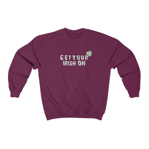 Get Your Irish On Unisex Heavy Blend™ Crewneck Sweatshirt - Lili White Creations 