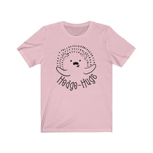 Load image into Gallery viewer, Hedge- Hugs Hedgehog Unisex Jersey Short Sleeve Tee - Lili White Creations 