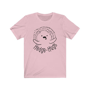 Hedge- Hugs Hedgehog Unisex Jersey Short Sleeve Tee - Lili White Creations 