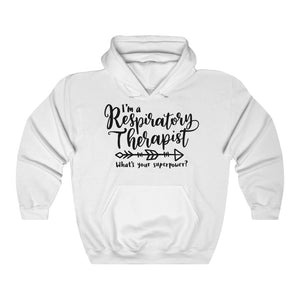 I'm a Respiratory Therapist. Whats your Superpower? Unisex Heavy Blend Hooded Sweatshirt - Lili White Creations 