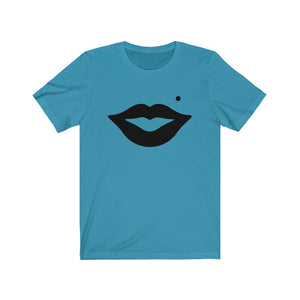 Marilyn Lips Unisex Jersey Short Sleeve Tee - Lili White Creations 