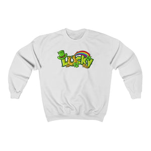 Lucky St, Patrick's Day Unisex Heavy Blend™ Crewneck Sweatshirt - Lili White Creations 