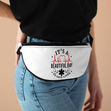 Load image into Gallery viewer, Its A Beautiful Day to Save Lives Fanny Pack - Lili White Creations 