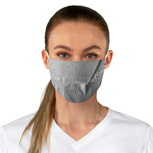 Duct Tape Fabric Face Mask - Lili White Creations 