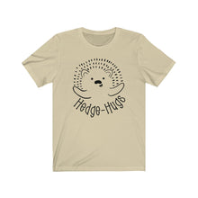 Load image into Gallery viewer, Hedge- Hugs Hedgehog Unisex Jersey Short Sleeve Tee - Lili White Creations 