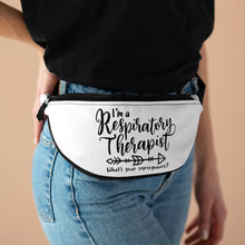 Load image into Gallery viewer, I&#39;m a Respiratory Therapist Whats You&#39;re Superpower? Fanny Pack - Lili White Creations 