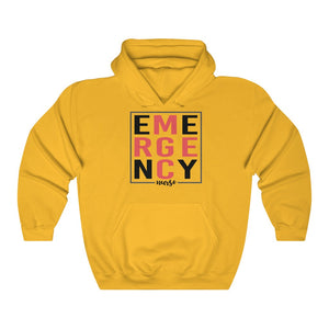 Emergency Nurse Unisex Heavy Blend Hooded Sweatshirt - Lili White Creations 