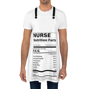 Nurse Nutrition Facts Apron - Lili White Creations 