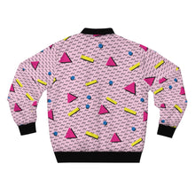 Load image into Gallery viewer, 90s Pink Design  AOP Bomber Jacket - Lili White Creations 