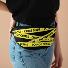 Load image into Gallery viewer, Crime Scene Tape Fanny Pack - Lili White Creations 