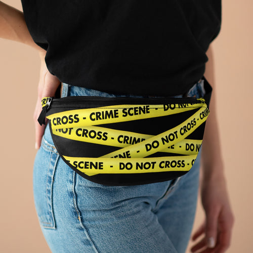 Crime Scene Tape Fanny Pack - Lili White Creations 