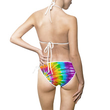 Load image into Gallery viewer, Tye Dye Women&#39;s Bikini Swimsuit - Lili White Creations 