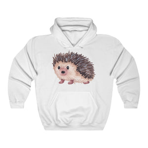 Hedgehog Unisex Heavy Blend Hooded Sweatshirt - Lili White Creations 