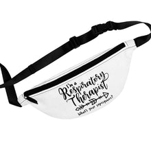 Load image into Gallery viewer, I&#39;m a Respiratory Therapist Whats You&#39;re Superpower? Fanny Pack - Lili White Creations 