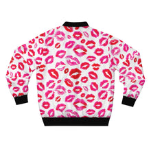 Load image into Gallery viewer, Lips AOP Bomber Jacket - Lili White Creations 