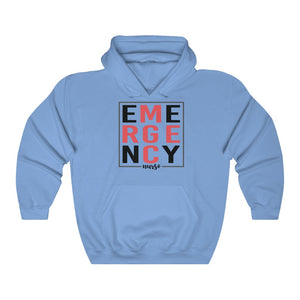 Emergency Nurse Unisex Heavy Blend Hooded Sweatshirt - Lili White Creations 