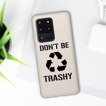 Load image into Gallery viewer, Don&#39;t Be Trashy Recycle Eco-Friendly Biodegradable Case - Lili White Creations 