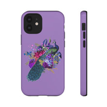 Load image into Gallery viewer, Peacock Floral Case Mate Tough Phone Cases - Lili White Creations 