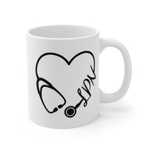 Load image into Gallery viewer, LPN Stethoscope Mug 11oz - Lili White Creations 