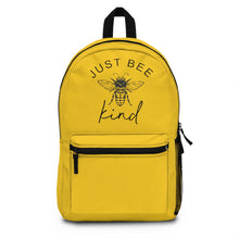 Load image into Gallery viewer, Just BEE Kind Backpack (Made in USA) - Lili White Creations 