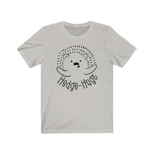 Load image into Gallery viewer, Hedge- Hugs Hedgehog Unisex Jersey Short Sleeve Tee - Lili White Creations 