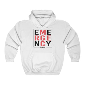 Emergency Nurse Unisex Heavy Blend Hooded Sweatshirt - Lili White Creations 