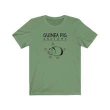 Load image into Gallery viewer, Guinea Pig Anatomy Funny Unisex Jersey Short Sleeve Tee - Lili White Creations 