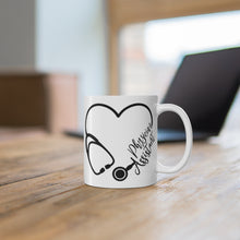 Load image into Gallery viewer, Physicians Assistant Stethoscope Mug 11oz - Lili White Creations 